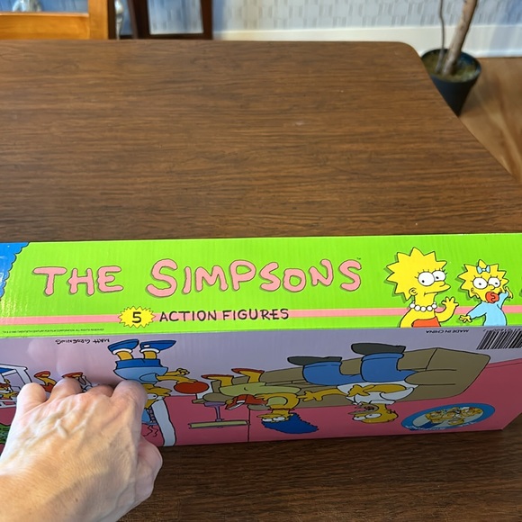 Vintage The Simpsons Bendable Figures 1990 new in box. Collectible - Picture 5 of 10